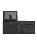 Patched Diamond PU All Day Wallet in Black