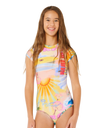Girls Malibu Swimsuit in Multi