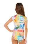 Girls Malibu Swimsuit in Multi
