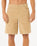 The Rip Curl Mens Classic Surf Cord Cargo Walkshorts in Khaki