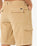 The Rip Curl Mens Classic Surf Cord Cargo Walkshorts in Khaki