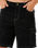 The Rip Curl Mens Classic Surf Cord Cargo Walkshorts in Black