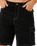 The Rip Curl Mens Classic Surf Cord Cargo Walkshorts in Black