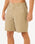 The Rip Curl Mens Boardwalk Cord Wiz Walkshorts in Khaki