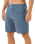 The Rip Curl Mens Boardwalk Cord Wiz Walkshorts in Washed Navy