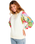 Wavy Print Sweatshirt in Lily
