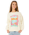 Girls Sunshine Squad Sweatshirt in Bone