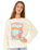 Girls Sunshine Squad Sweatshirt in Bone