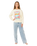 Girls Sunshine Squad Sweatshirt in Bone