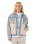 The Rip Curl Womens Artist Of The Search Cruisin' Sherpa Denim Jacket in Washed Blue