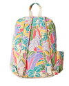Mixed Canvas 18L Backpack in Dark Chocolate