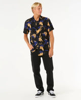 The Rip Curl Mens Fun Times Shirt in Black