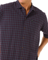 The Rip Curl Mens Classic Surf Check Shirt in Pine Night