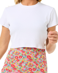 The Rip Curl Womens Las Dalias Skort in Blue