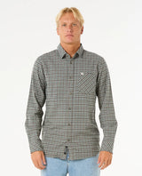 The Rip Curl Mens Classic Surf Checked Shirt in Bluestone