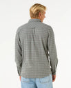 The Rip Curl Mens Classic Surf Checked Shirt in Bluestone