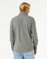 The Rip Curl Mens Classic Surf Checked Shirt in Bluestone