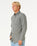 The Rip Curl Mens Classic Surf Checked Shirt in Bluestone