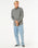 The Rip Curl Mens Classic Surf Checked Shirt in Bluestone