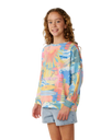 Girls Surf Side Sweatshirt in Multi
