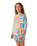 Girls Surf Side Sweatshirt in Multi