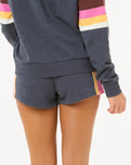 The Rip Curl Womens Las Dalias Colourblock Walkshorts in Navy