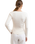Long Line Knit Cardigan in Ivory