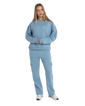 Insider Fleece Sweatshirt in Dusty Blue
