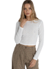 Charm Long Sleeve Top in White