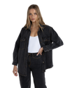 Oversized Denim Jacket in Grey