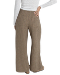 Mollie Check Trousers in Chocolate