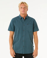 The Rip Curl Mens Classic Surf Washed Shirt in Pine Night