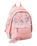 The Rip Curl Double Dome 24L + SCR Mixed Backpack in Light Pink