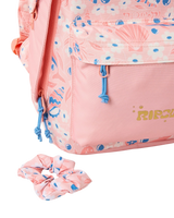 The Rip Curl Double Dome 24L + SCR Mixed Backpack in Light Pink