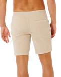 The Rip Curl Mens Classic Surf Cord Walkshorts in Bone