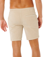 The Rip Curl Mens Classic Surf Cord Walkshorts in Bone