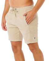 The Rip Curl Mens Classic Surf Cord Walkshorts in Bone