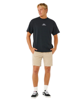 The Rip Curl Mens Classic Surf Cord Walkshorts in Bone