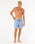 The Rip Curl Mens Easy Living Volley Shorts in Ice Blue