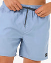 The Rip Curl Mens Easy Living Volley Shorts in Ice Blue