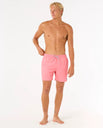 The Rip Curl Mens Daily Volley Shorts in Watermelon