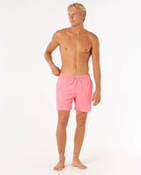 The Rip Curl Mens Daily Volley Shorts in Watermelon