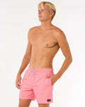 The Rip Curl Mens Daily Volley Shorts in Watermelon