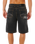 Inner Visions Denim Walkshorts in Dark Acid Black