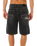 Inner Visions Denim Walkshorts in Dark Acid Black