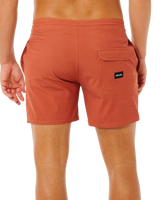 The Rip Curl Mens Mirage Retro Golden Hour Boardshorts in Baked Clay