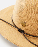 The Rip Curl Womens Classic Surf Knit Panama Hat in Sand