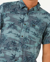 The Rip Curl Mens Dreamer Barrel Killa Shirt in Pine Night