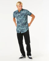 The Rip Curl Mens Dreamer Barrel Killa Shirt in Pine Night