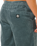 Premium Surf Cord Volley Shorts in Pine Night